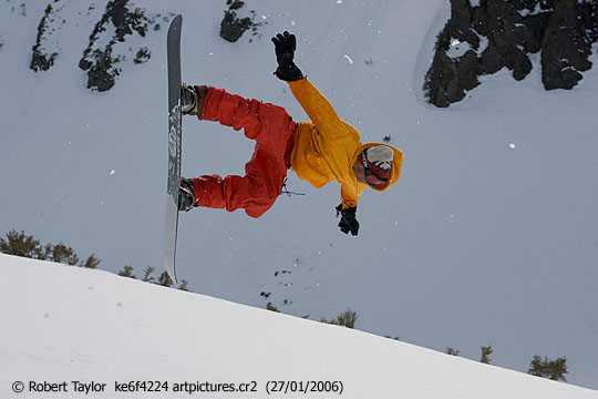 Snow boarding  Ski mammoth lakes CA