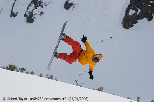 Snow boarding  Ski mammoth lakes CA