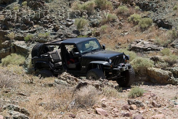Jeep Calico ghost town near Barstow
