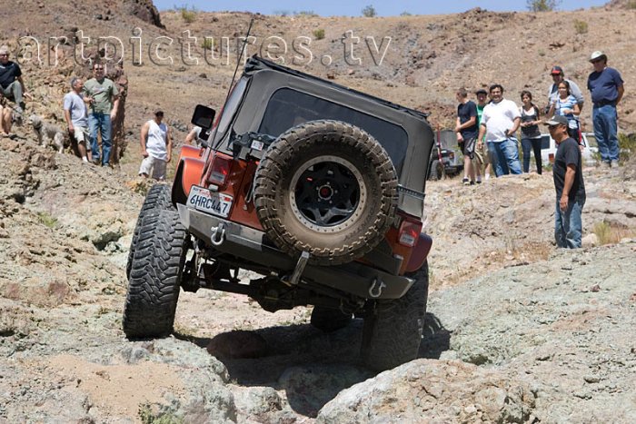 Jeep Calico ghost town near Barstow