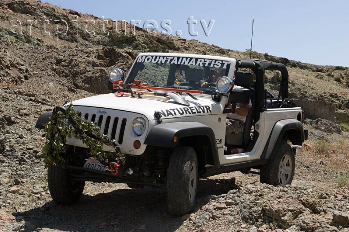 Jeep Calico ghost town near Barstow