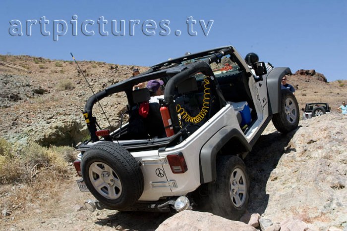 Jeep Calico ghost town near Barstow