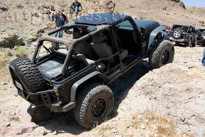 Jeep Calico ghost town near Barstow