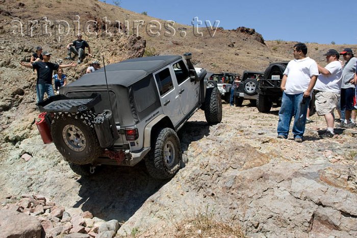 Jeep Calico ghost town near Barstow