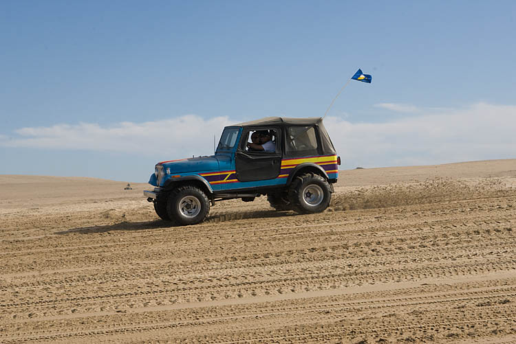 Jeep Jk at Pismo Beach California